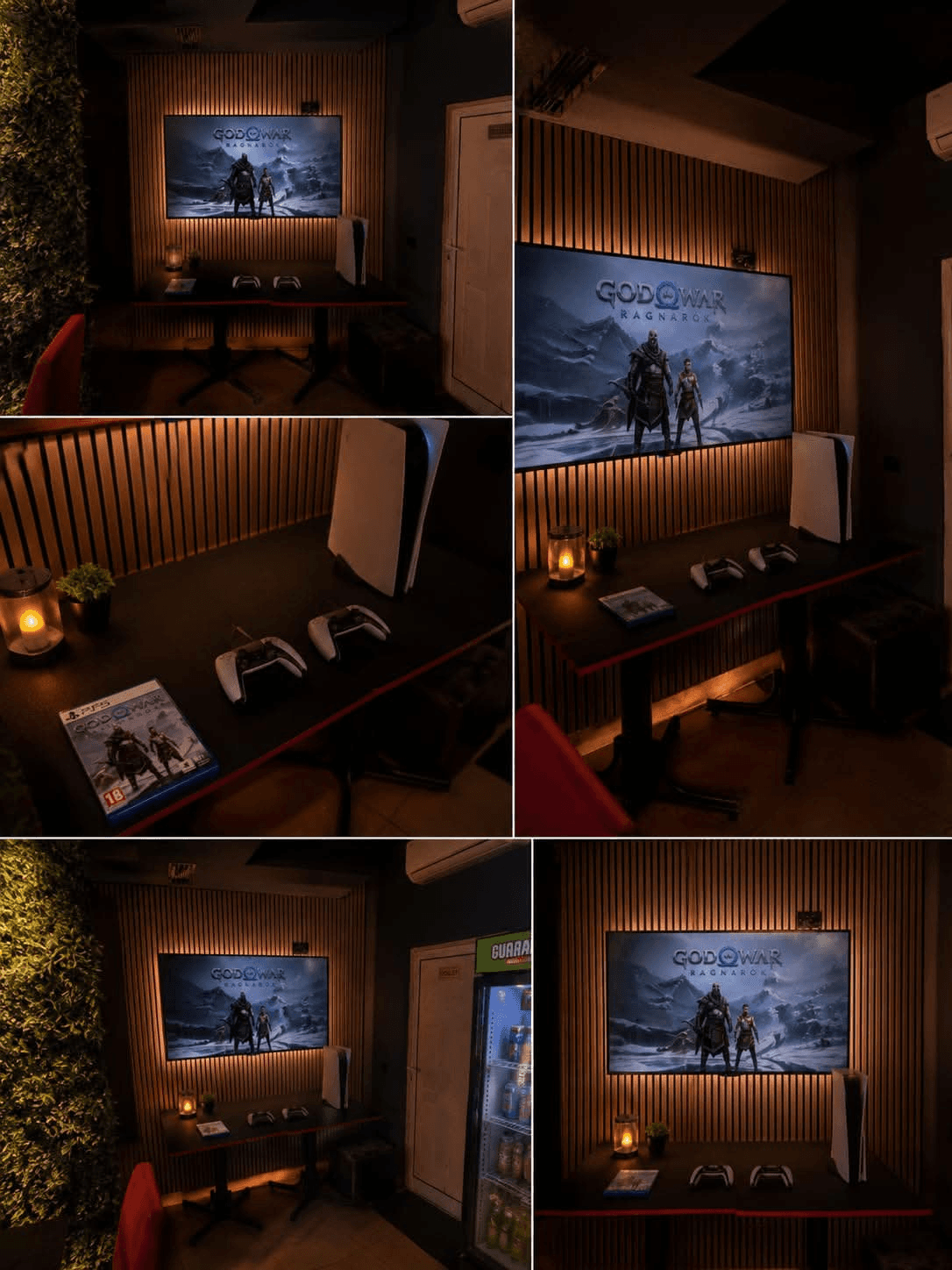 Gaming and sports viewing at Barman